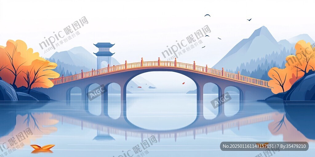 小橋插畫