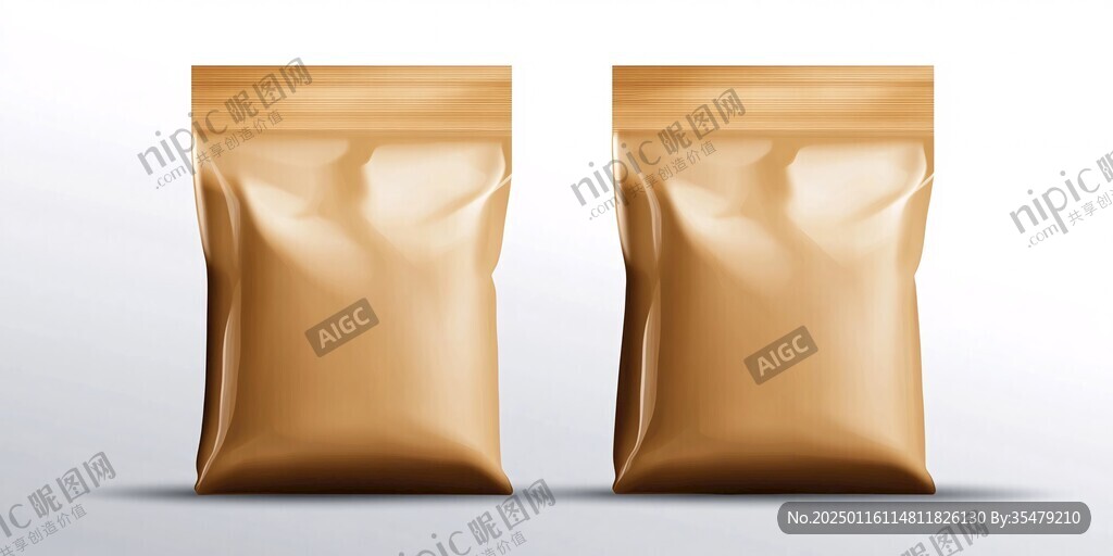 食品袋精修效果圖