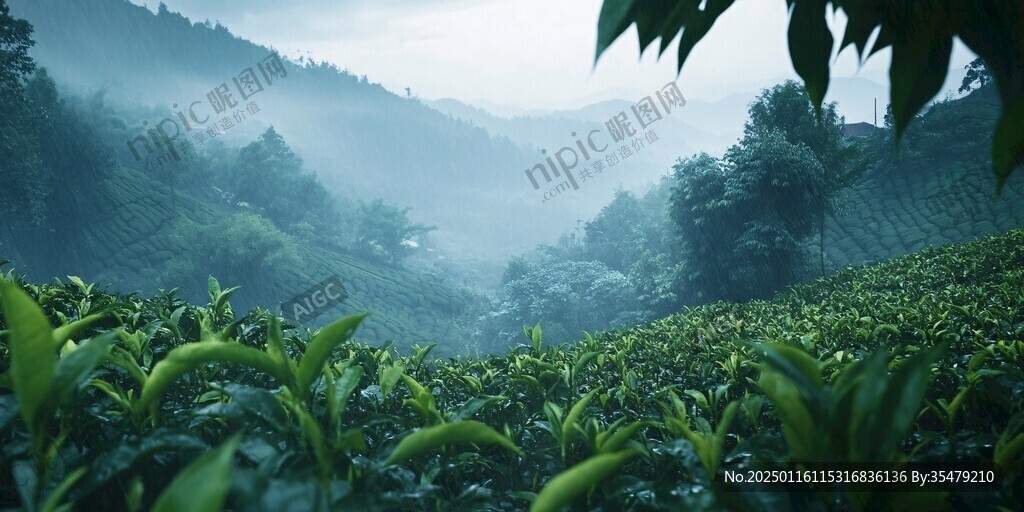 茶山霧氣