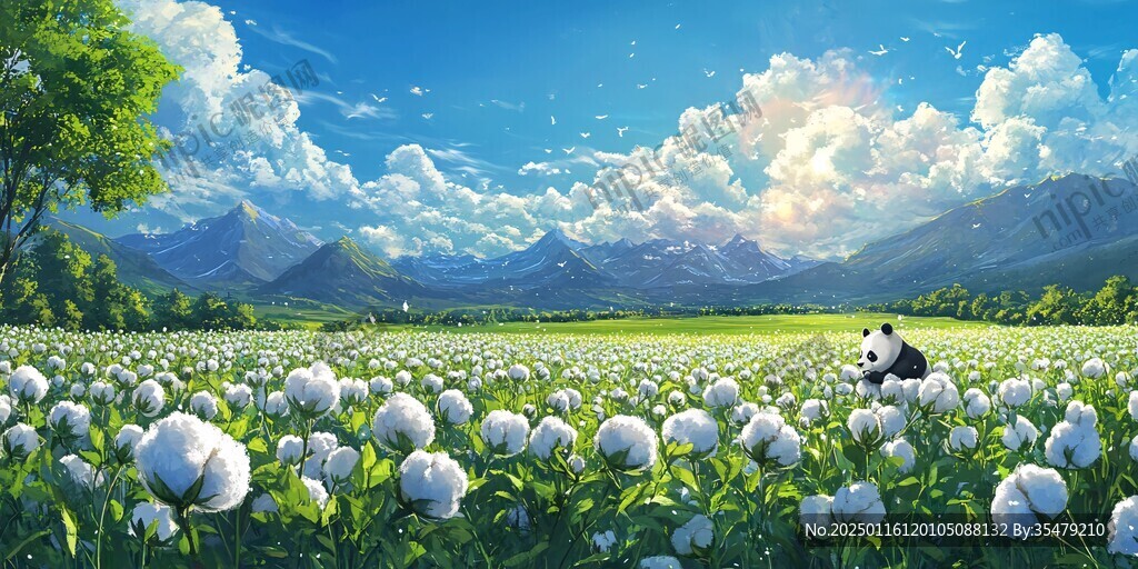 唯美花田場(chǎng)景