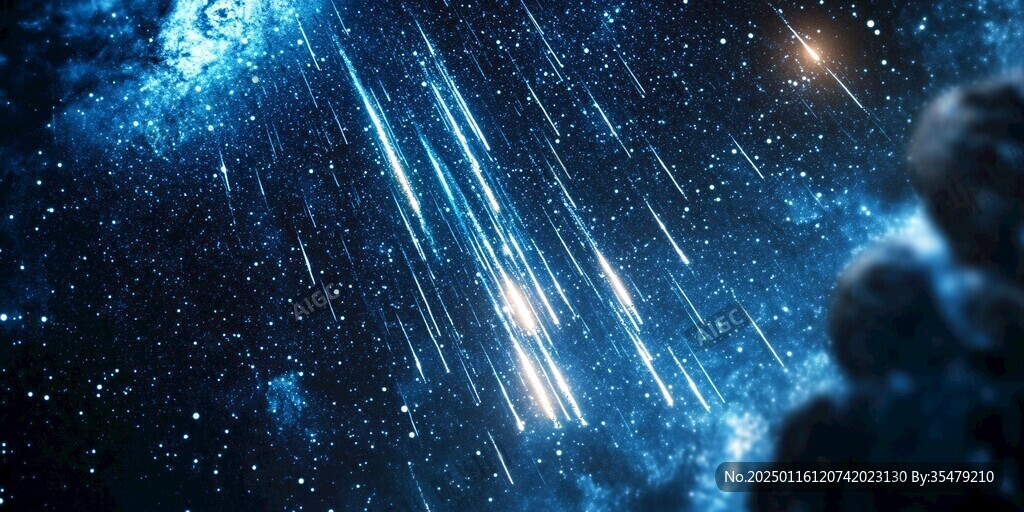 唯美流星雨