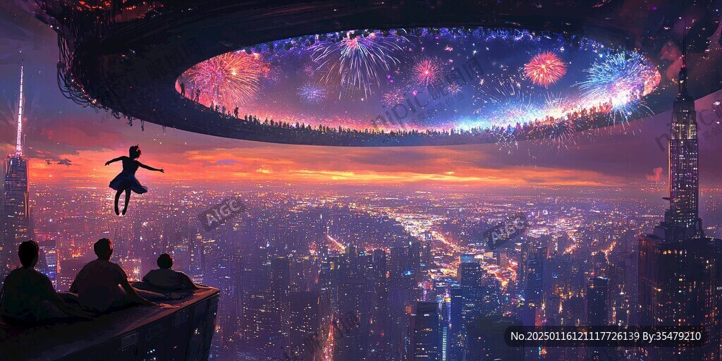 科幻題材插畫