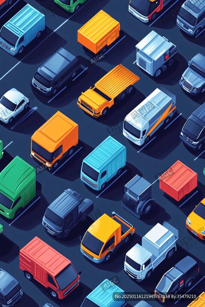 汽車物流素材