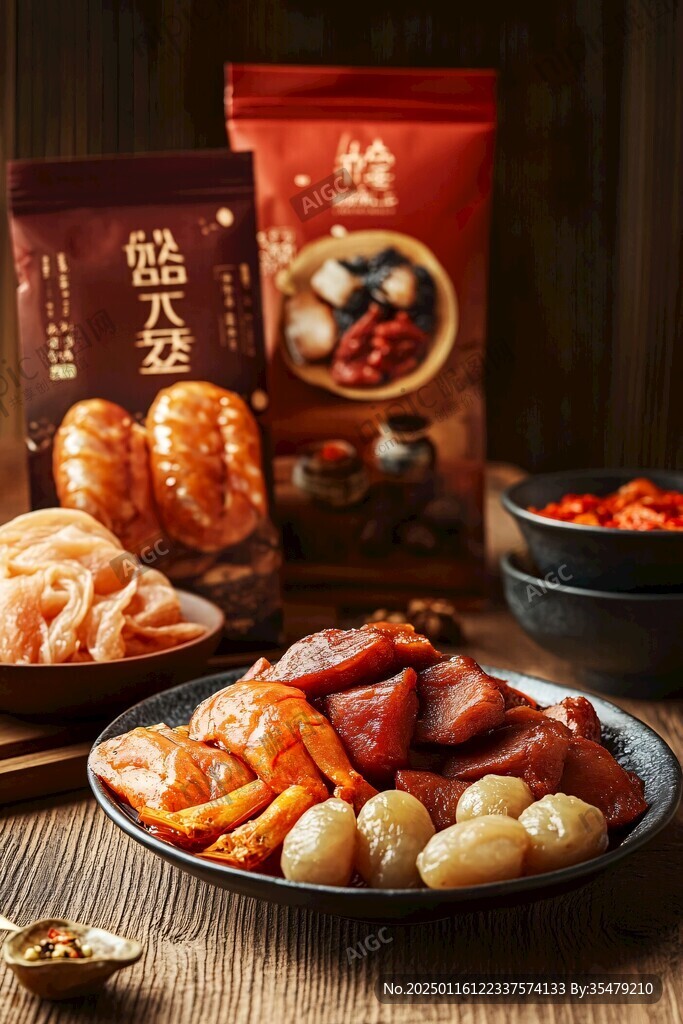 熟食場(chǎng)景圖