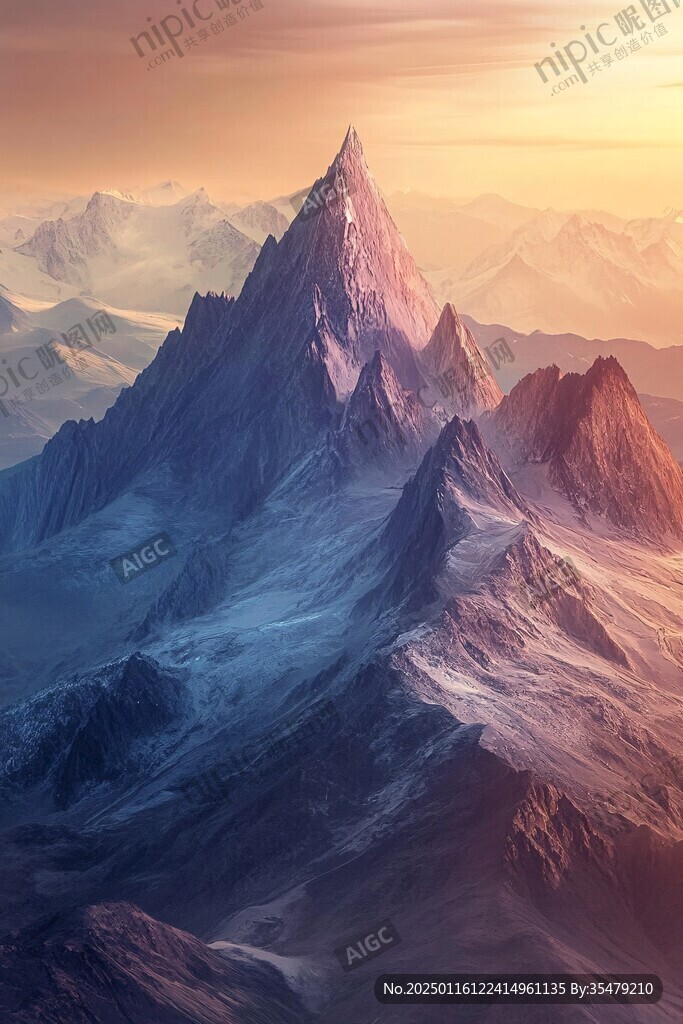 3d山脈背景