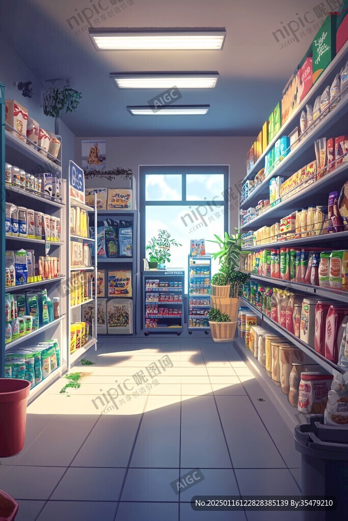 便利店內(nèi)景