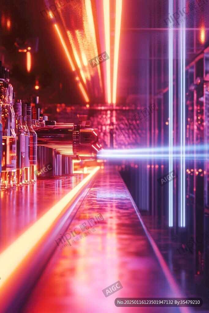炫酷酒吧背景
