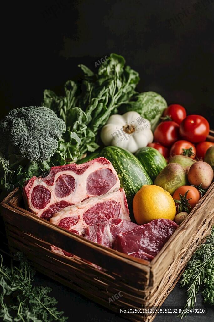 新鮮肉類生鮮食材