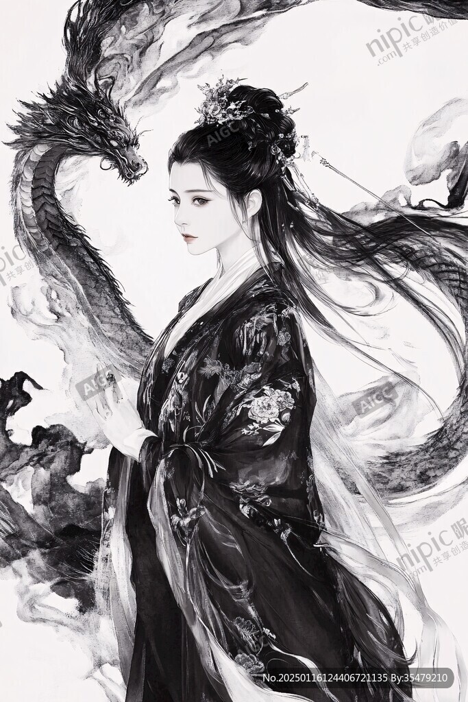 手繪古裝