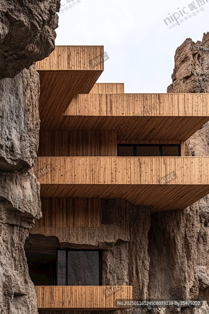 木石結(jié)合建筑