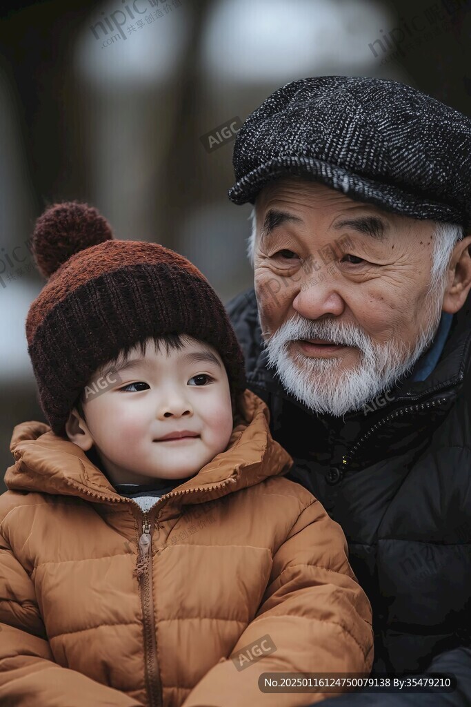 爺爺幸福