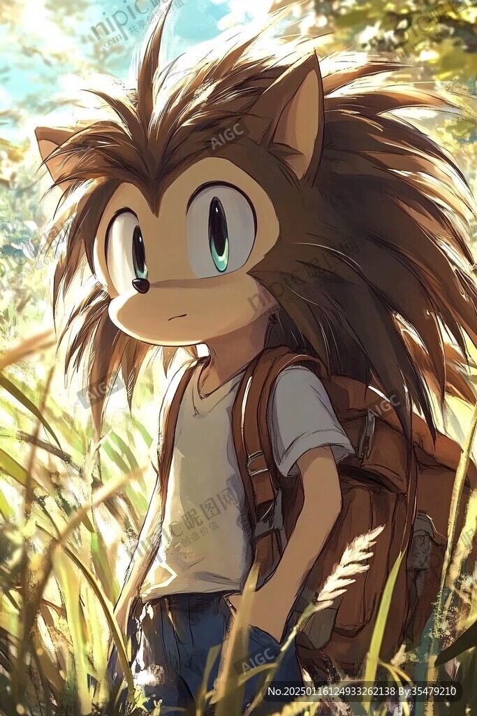 擬人刺猬