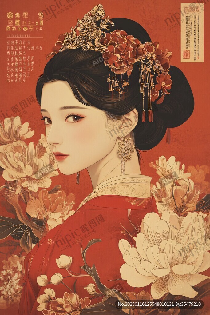 貴妃插畫