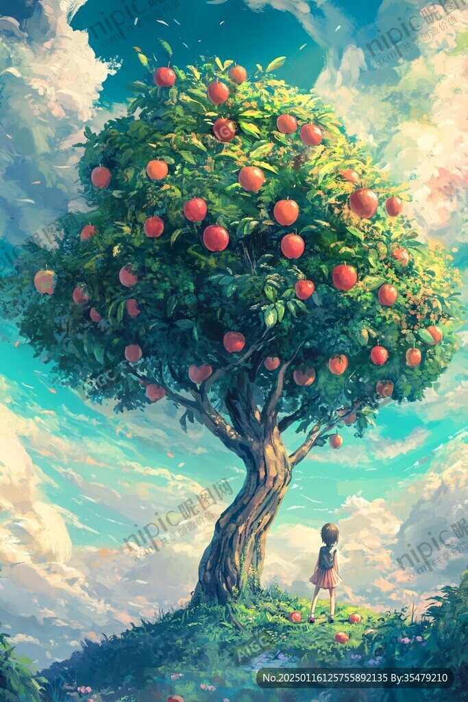 荔枝果樹縮小版