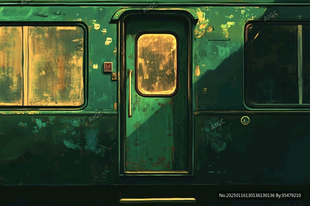 綠皮火車(chē)車(chē)門(mén)