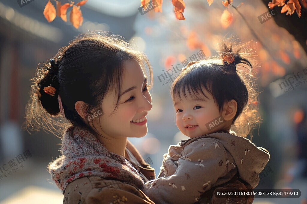 母女娘倆