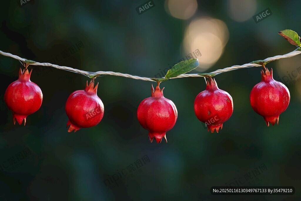 小紅果光影
