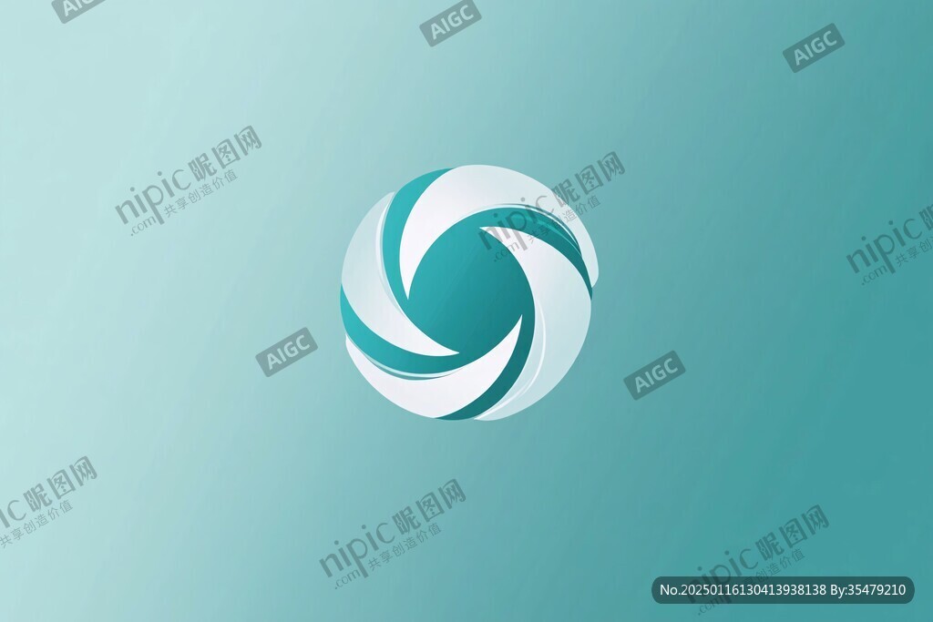 旋渦造型logo