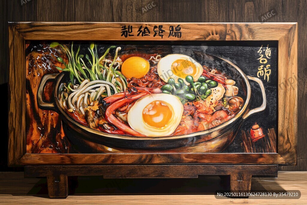 石鍋拌飯壁畫