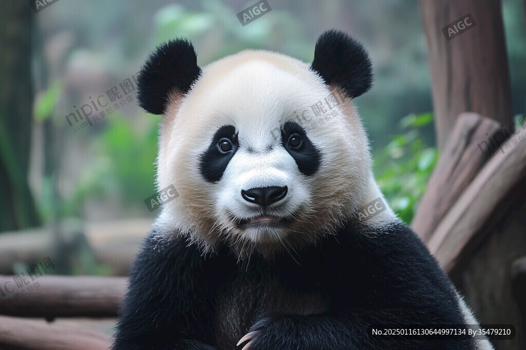 憨厚大熊貓