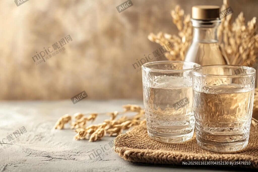 糧食酒背景