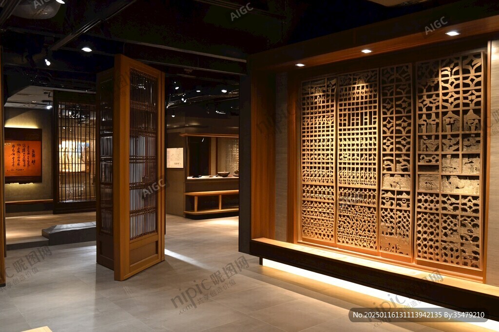 古代竹簡展廳