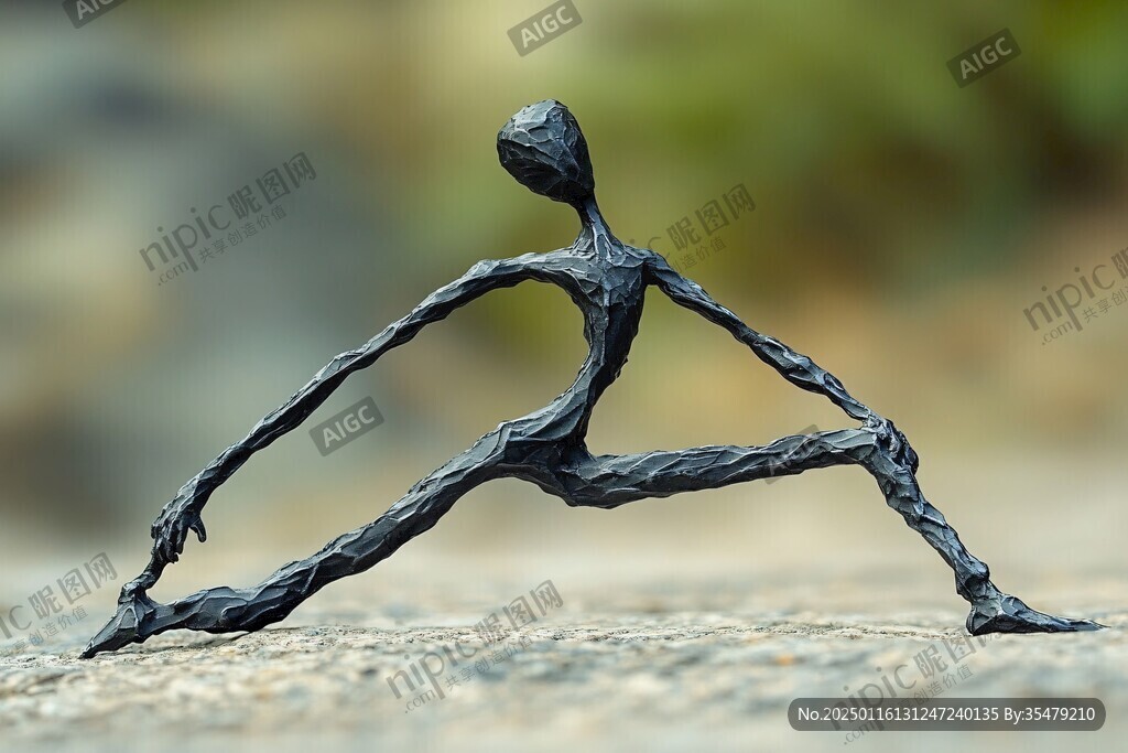 鐵絲人藝術(shù)品