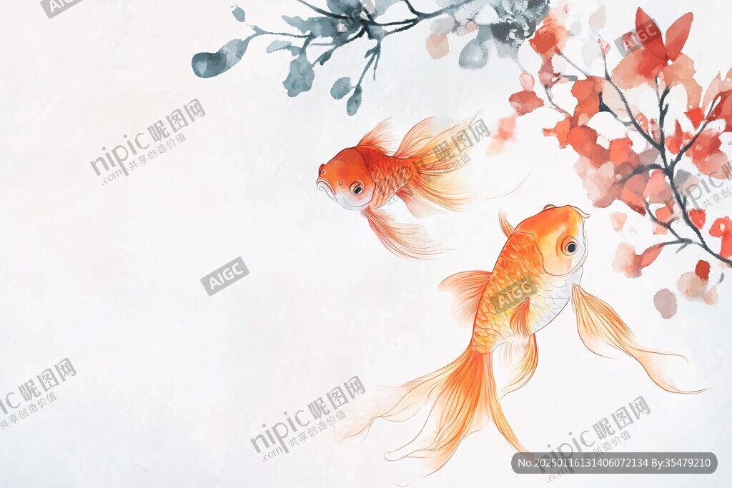 古風(fēng)金魚