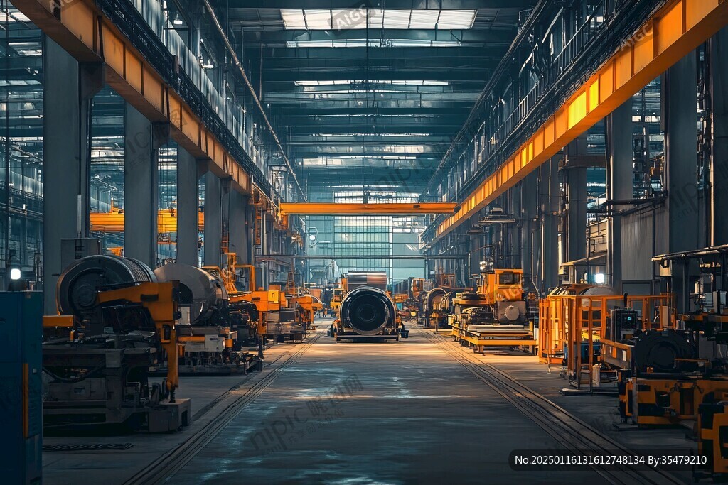 現(xiàn)代化制造業(yè)車間