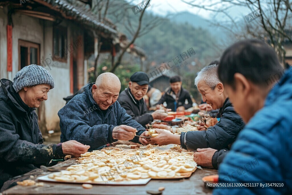 農(nóng)家過年