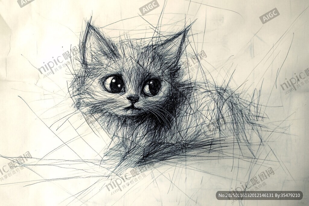 動物素描畫