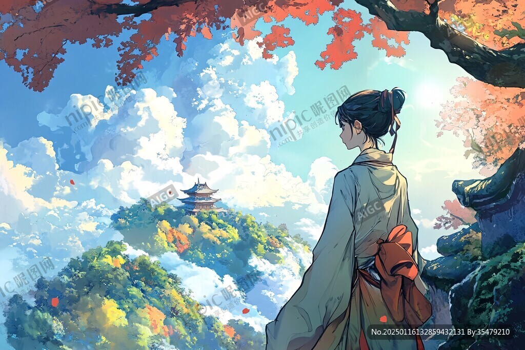 崇安閣插畫