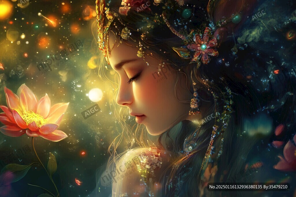花神插畫