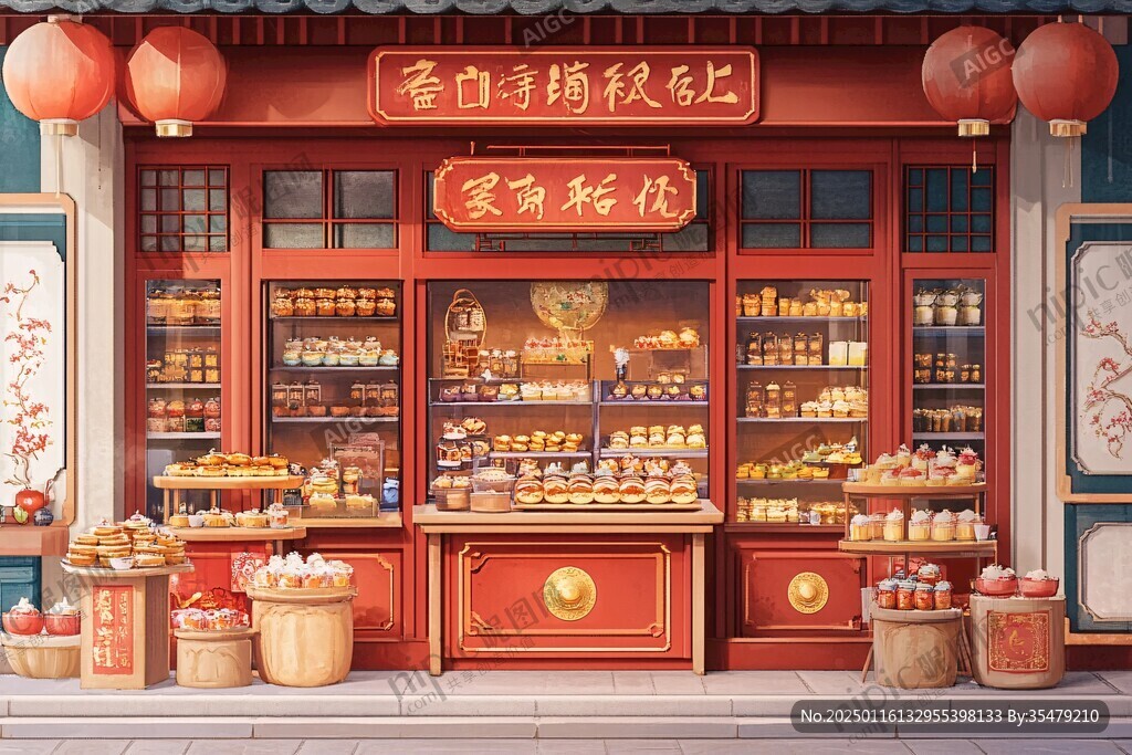 南北貨店場景