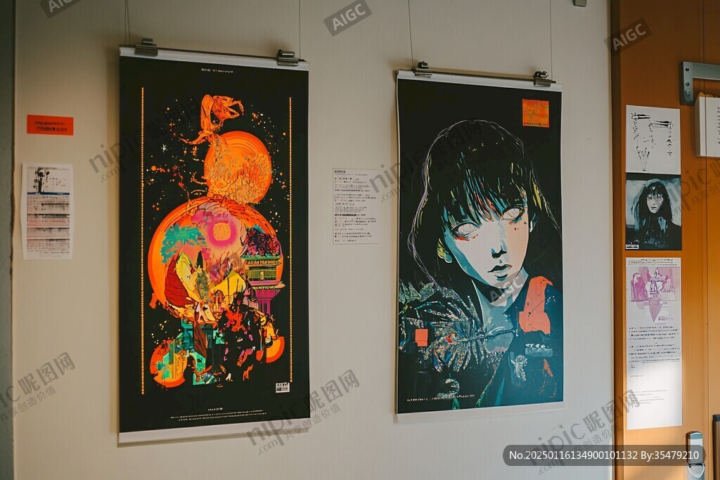 插畫展