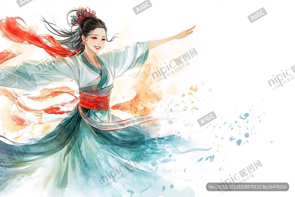 女俠插畫