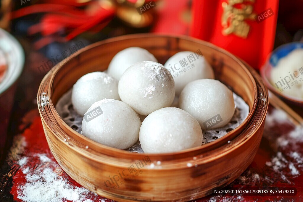 湯圓照片