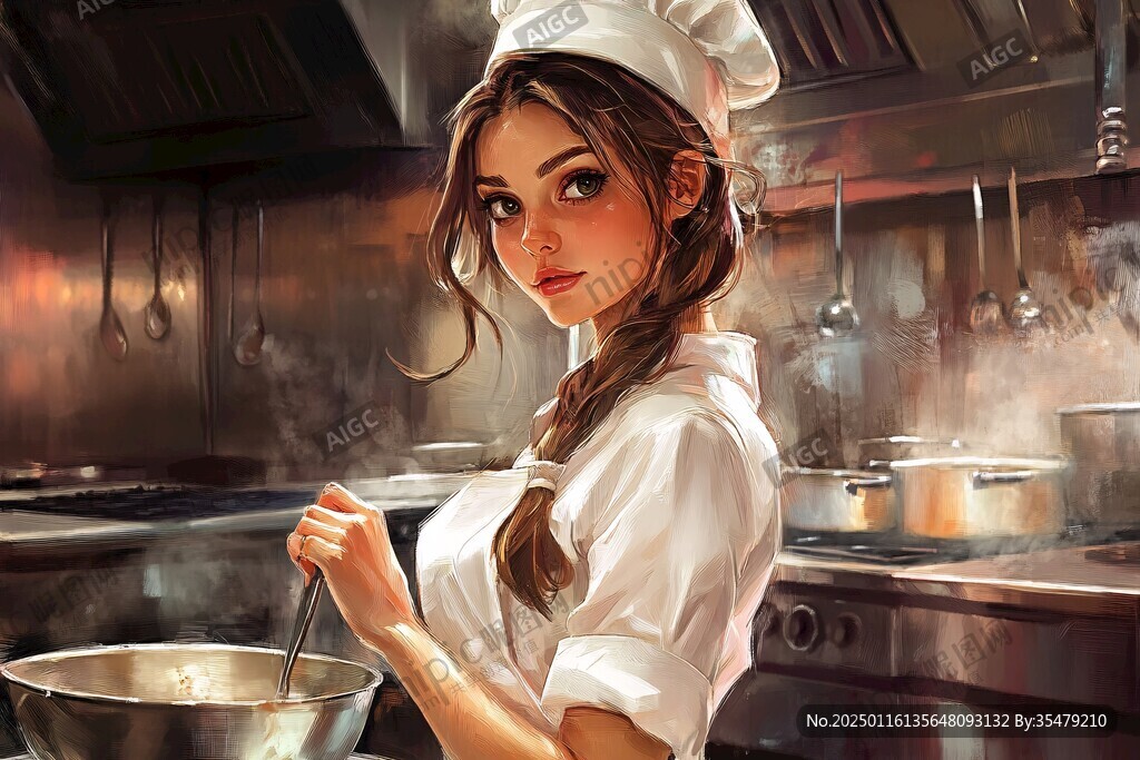 動漫女廚師
