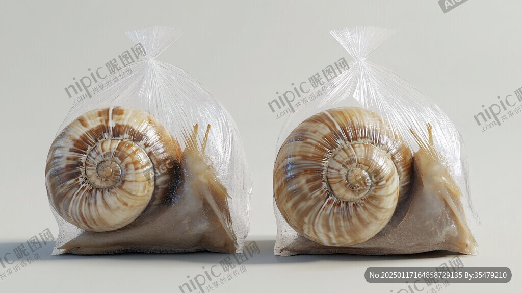 食品袋模型