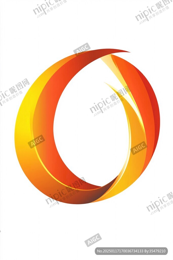 o字母新能源logo