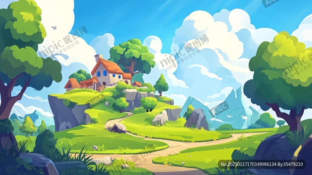 原創(chuàng)卡通場景