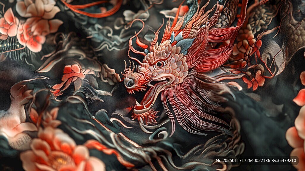 龍包裝插畫