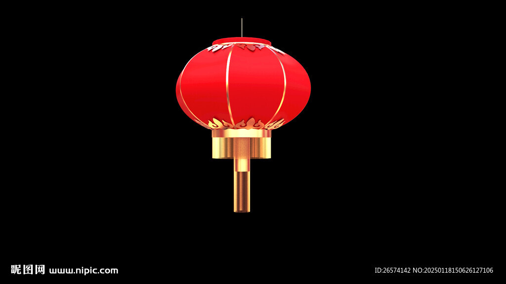 無縫循環(huán)轉(zhuǎn)動紅燈籠帶透明通道