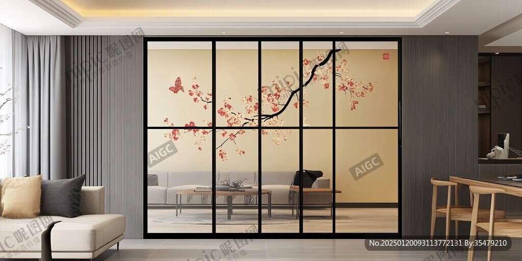 梅花屏風隔斷
