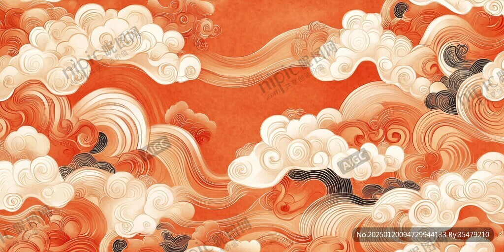云紋插畫(huà)