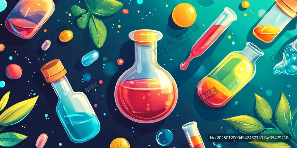 研藥插畫