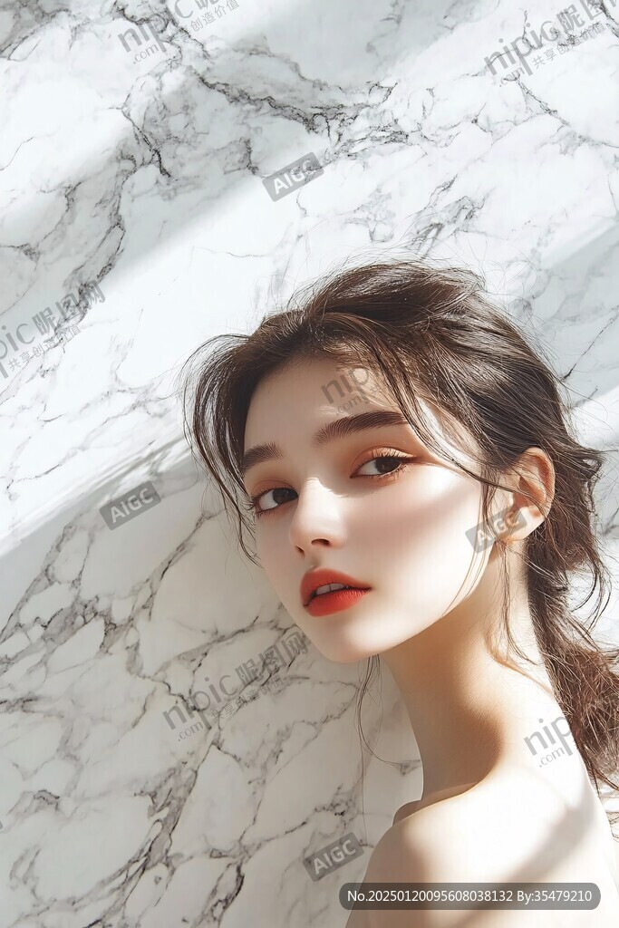 仙氣清冷少女壁紙圖片