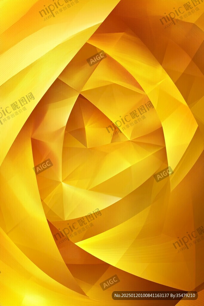 金黃色立體背景