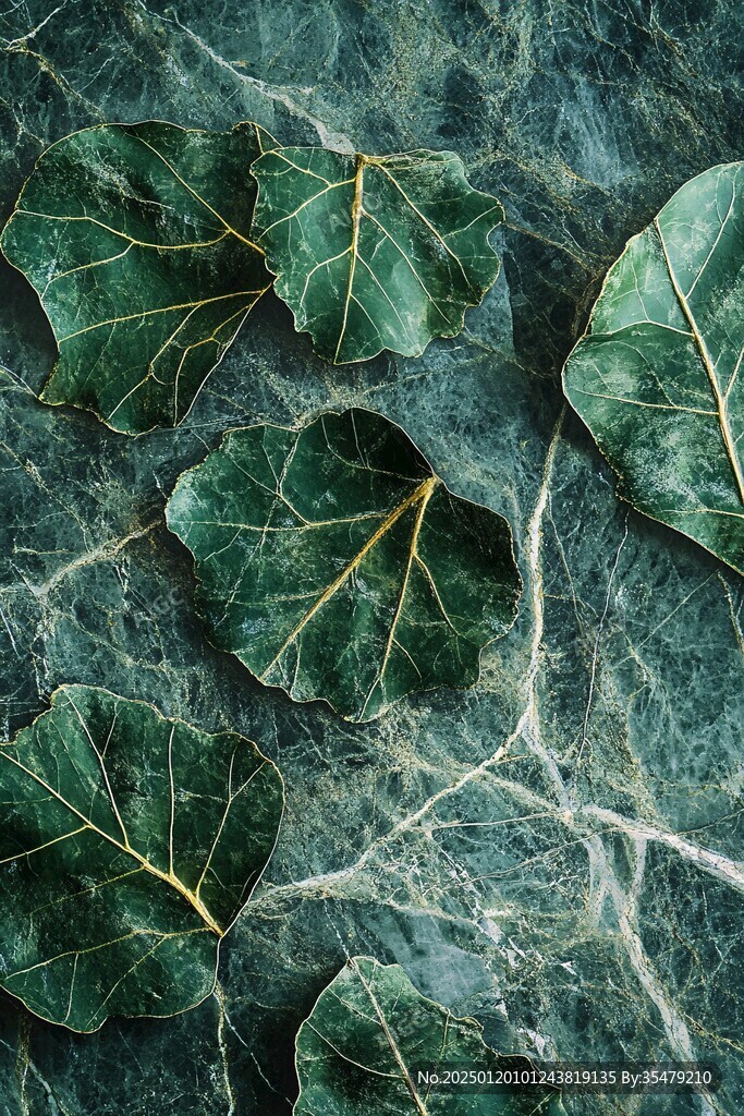 葉脈紋理無花果