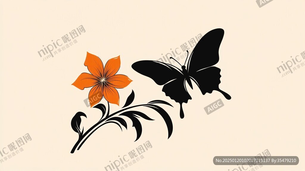 蝶戀花標志